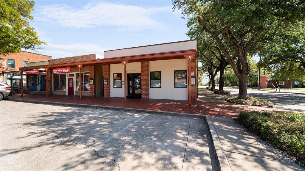 189 Historic Town Square, Lancaster, TX 75146 Building at the end to the Right of this Adorable Historic Square.