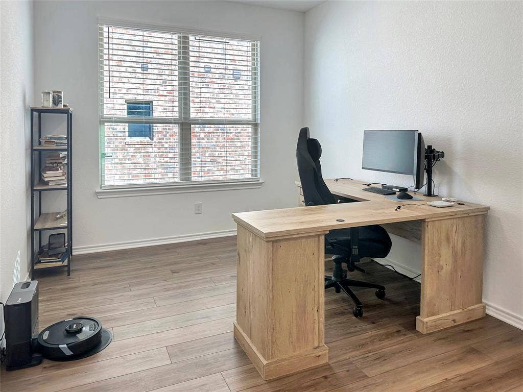 2117 Proteus Drive, Haslet, TX 76052 Office with hardwood / wood-style floors