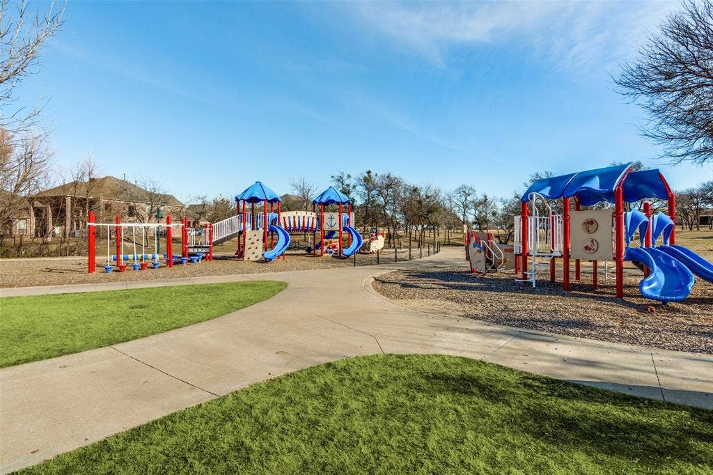 10796 Astoria Drive, Frisco, TX 75035 Panther Creek offers neighborhood playgrounds and outdoor spaces, providing plenty of opportunities to get outside and enjoy the community.