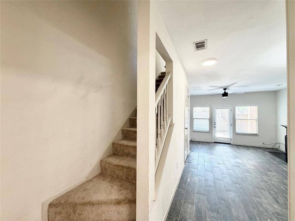 3635 Garden Brook Drive, #2400, Farmers Branch, TX 75234 Stairs to bedroom and bathroom