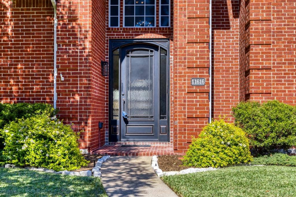 Custom Newly installed 9 foot front door