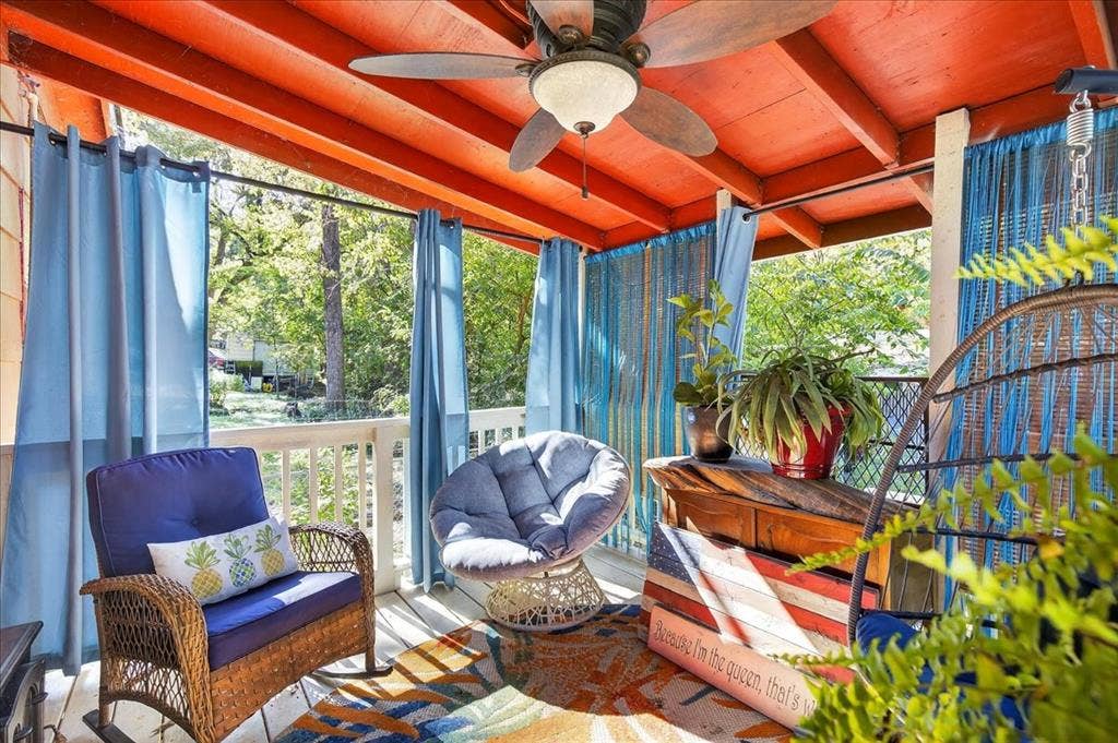 20019 Patricia Drive, Kemp, TX 75143 Patio off of the primary bedroom