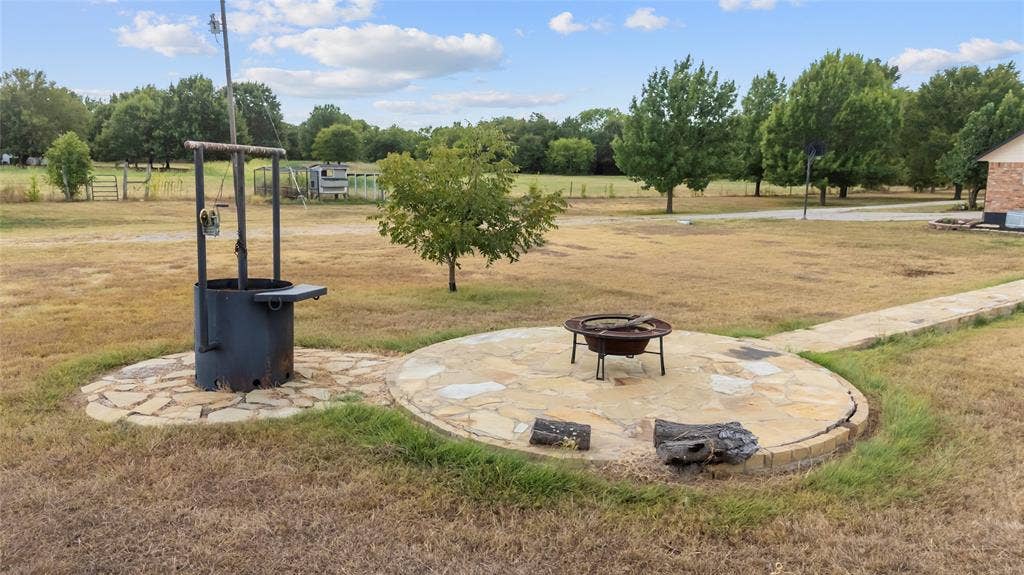 3595 County Road 1037, Greenville, TX 75401 Fire pit