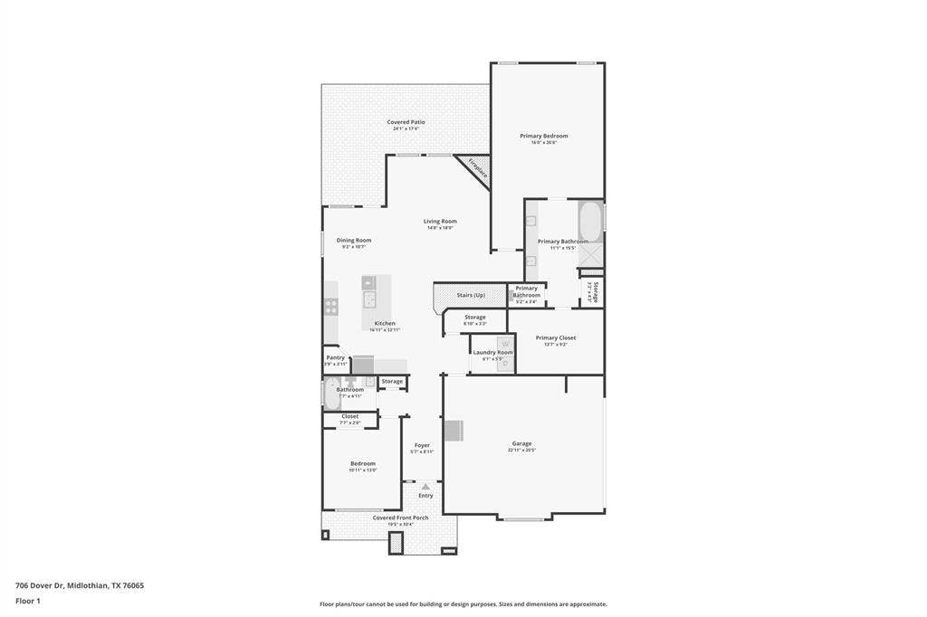 706 Dover Drive, Midlothian, TX 76065