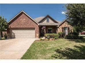 500 Leatherman Drive, Saginaw, TX 76179 Brick and stone exterior with gabled roof lines