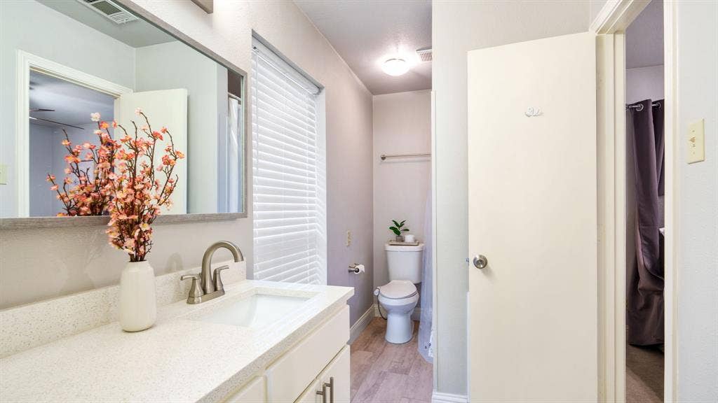 Guest Bathroom Between Bedrooms