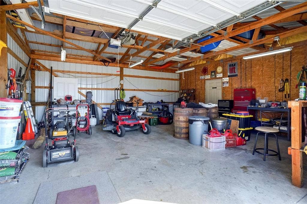 Barn/shop area.
