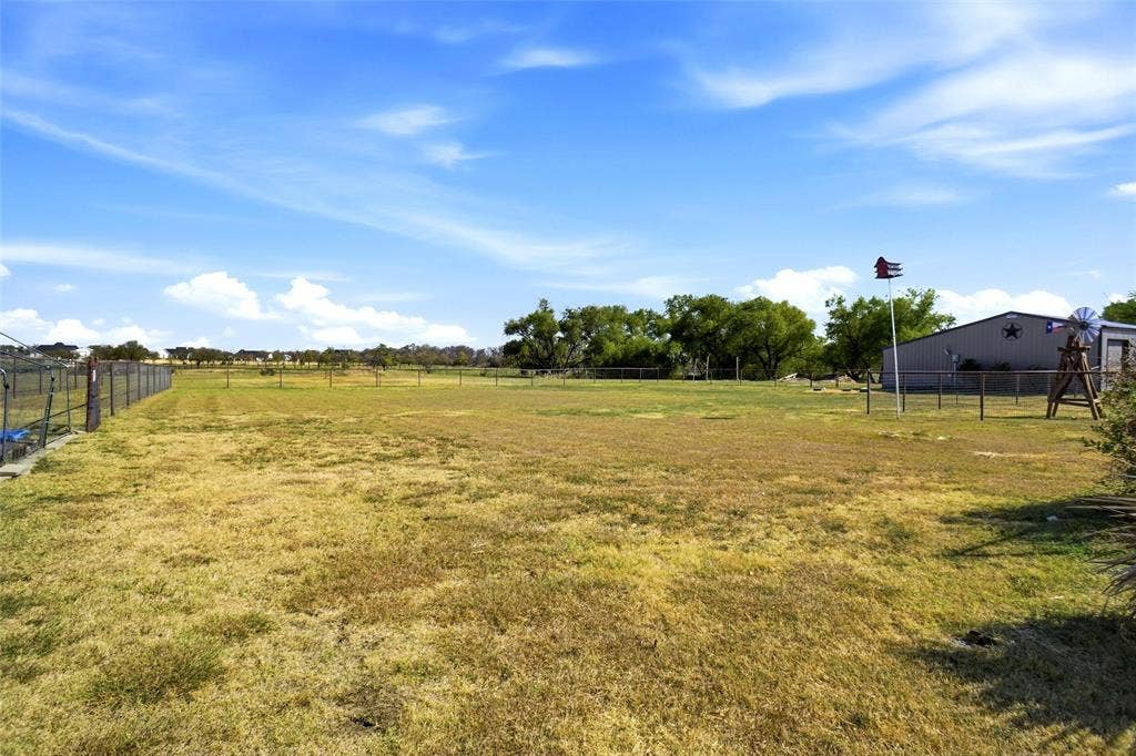 4.55 acres total with plenty of room for a garden.