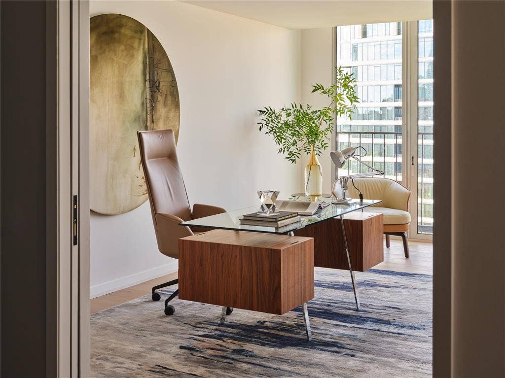 3310 Fairmount Street, #P3B, Dallas, TX 75201 Bedroom two flexes to home office.