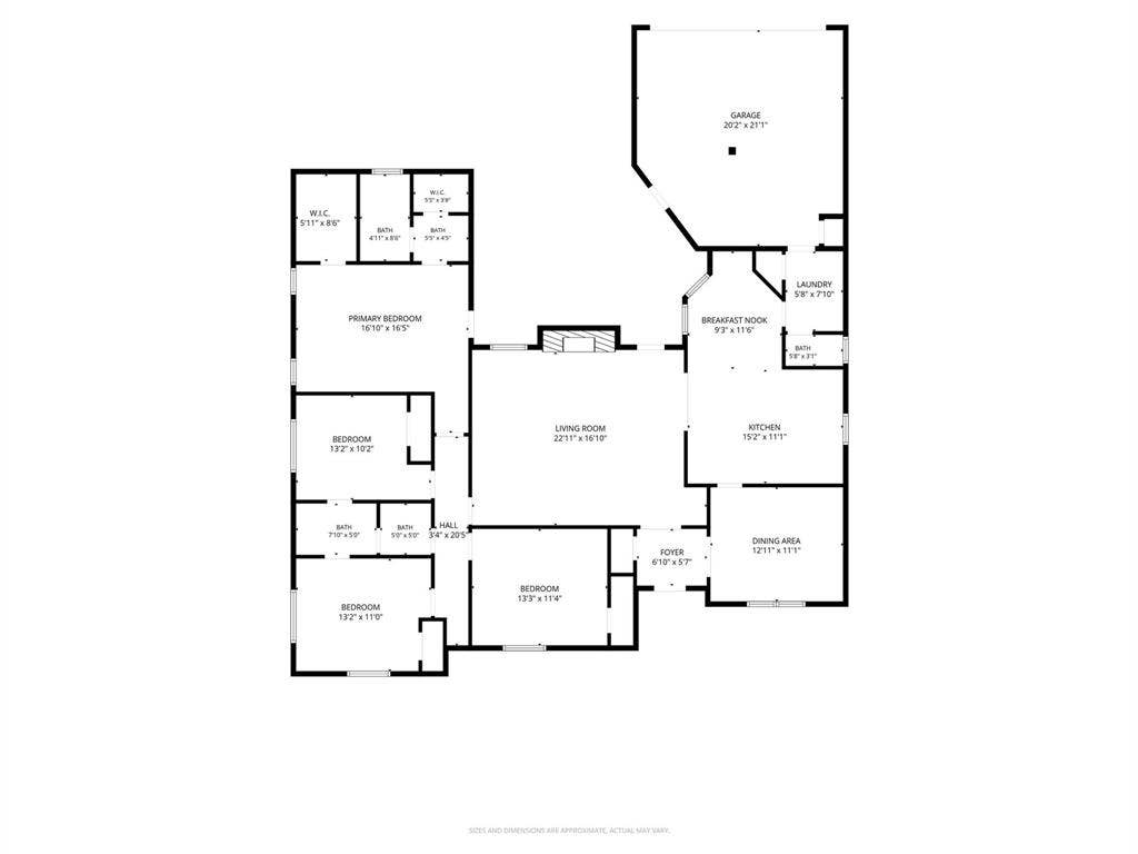 Layout of home