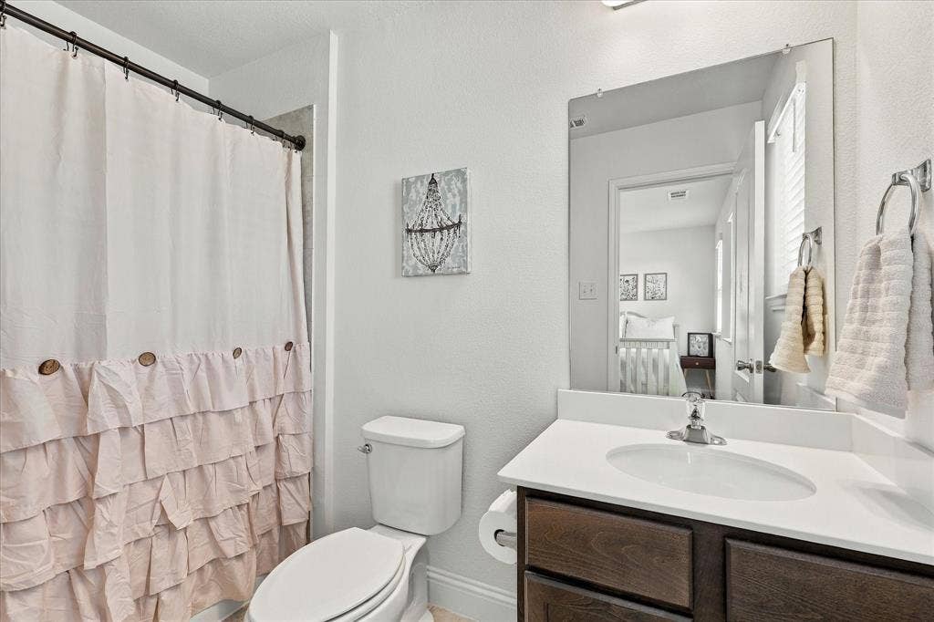 En suite bathroom