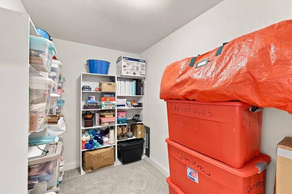 Approximately 11' x 6' storage room