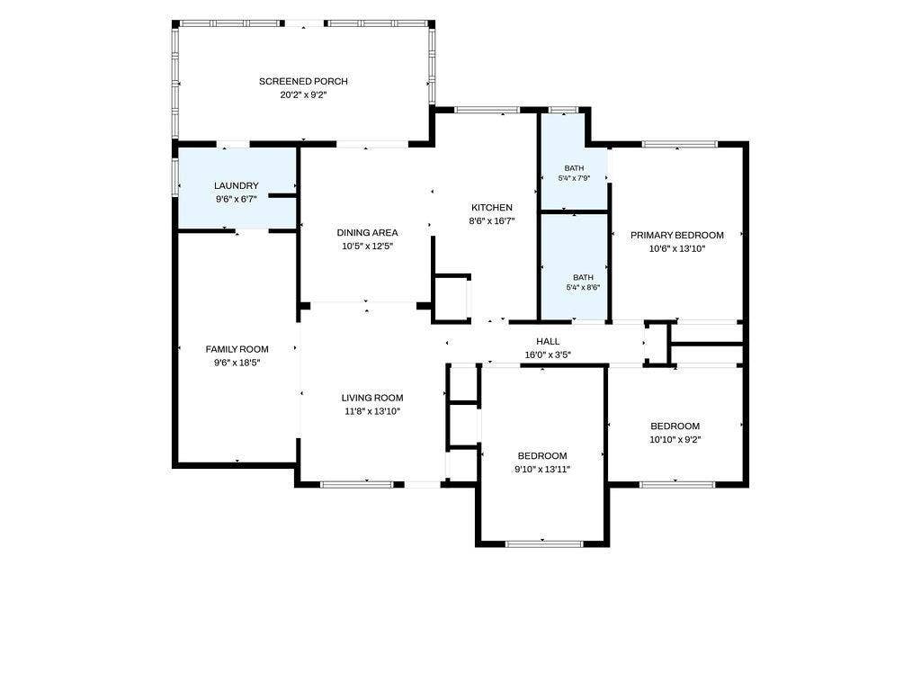 2914 Harvard Street N, Irving, TX 75062 Floor plan