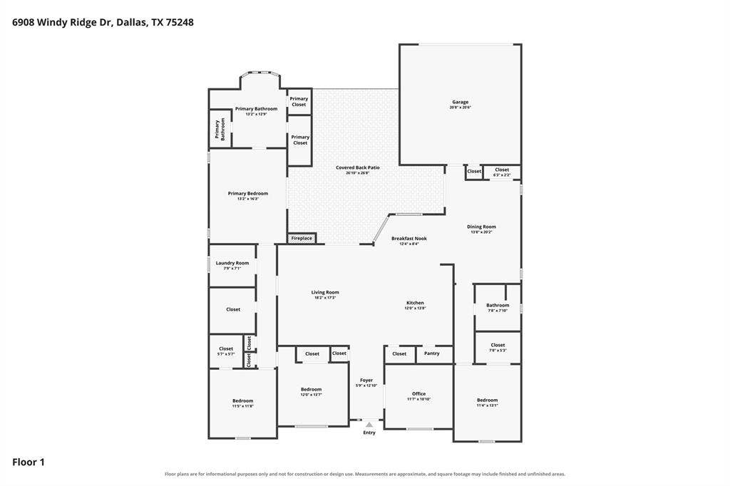 6908 Windy Ridge Drive, Dallas, TX 75248