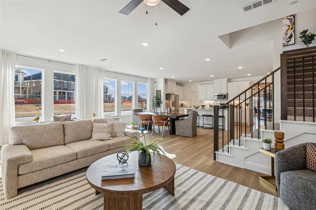 9735 Speaker Drive, Frisco, TX 75035 Welcome into your fantastic new open concept, lock and leave dream home!