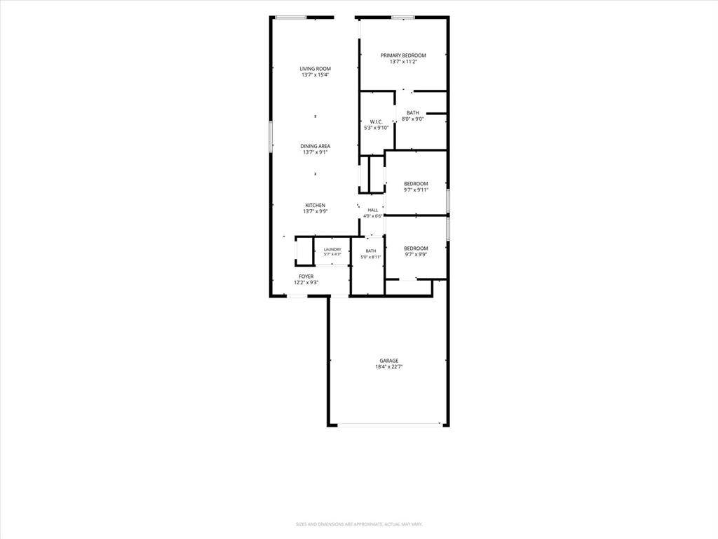 5413 Flannel Lane, Denton, TX 76249 Floor plan