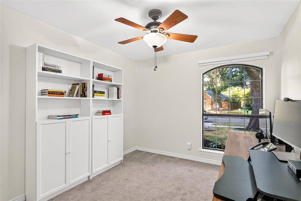 6309 Bradley Lane, Plano, TX 75023 Bedroom #2 currently used as an office
