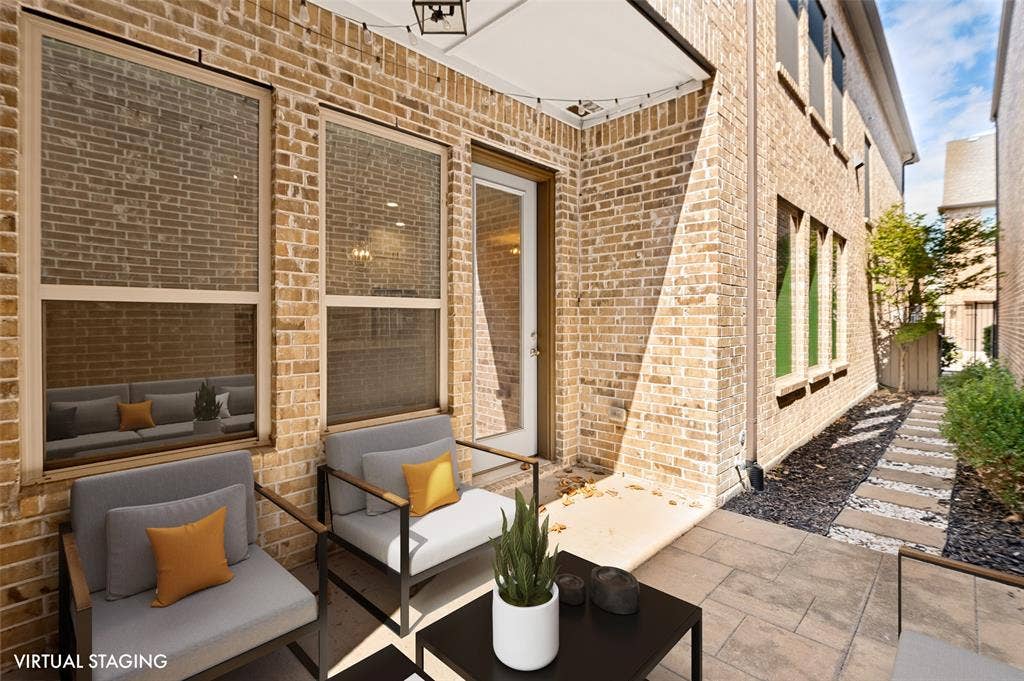 Enjoy your own private outdoor space without the upkeep of a traditional backyard—ideal for an easy, low-maintenance lifestyle.