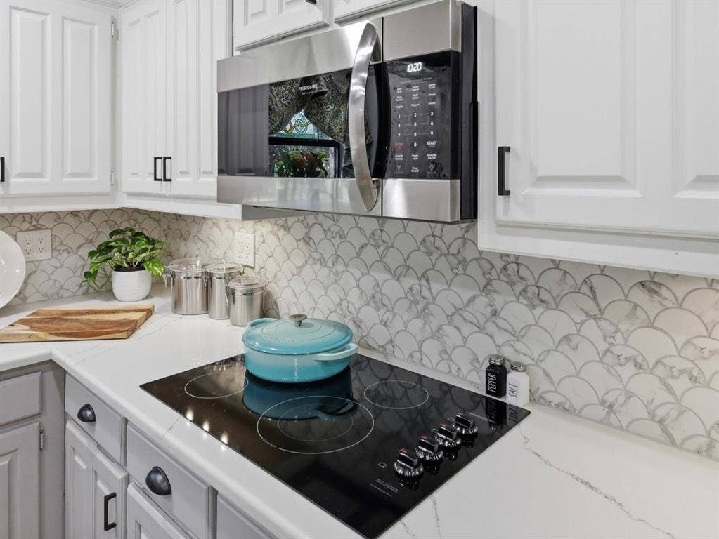 Plenty of counter space and storage