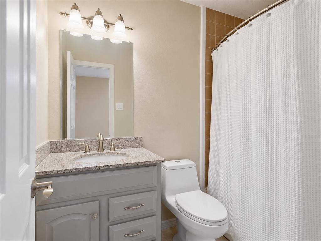 Secondary bathroom