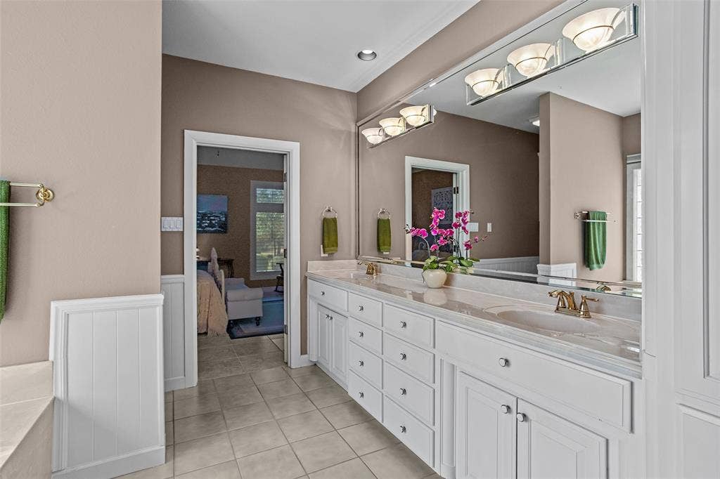 Primary bathroom.