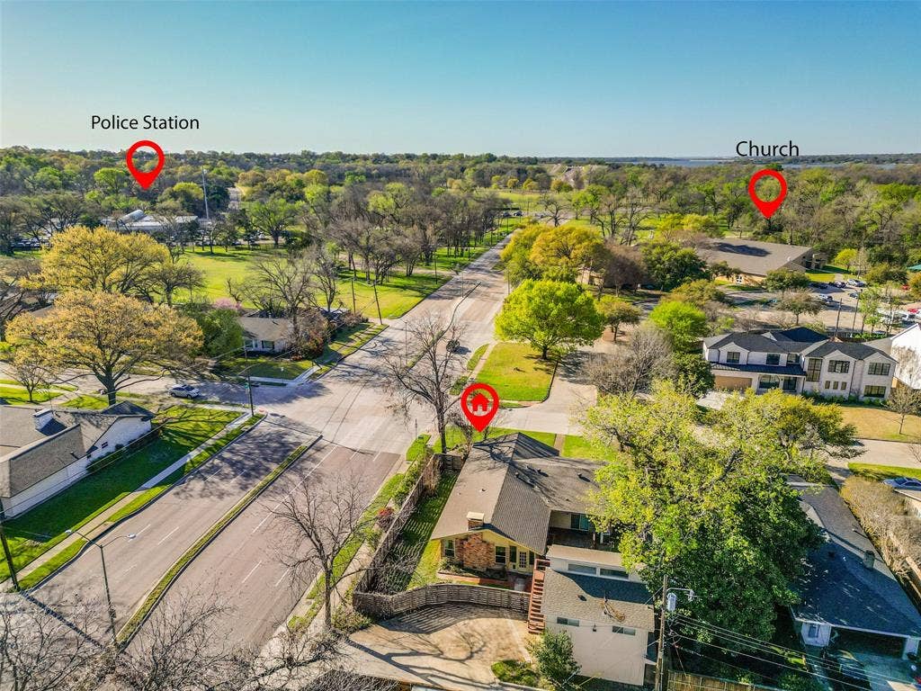 9759 Shoreview Road, Dallas, TX 75238 Looking south towards NW Highway from Shoreview Road and Audelia Road.