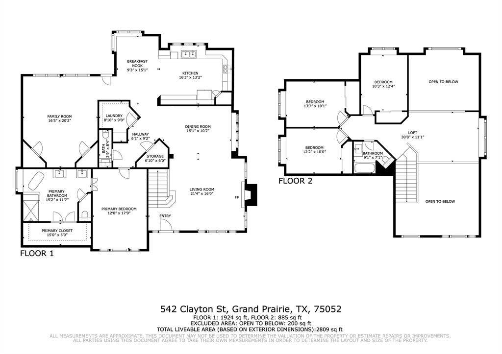 542 Clayton Street, Grand Prairie, TX 75052 542 Clayton Street, Grand Prairie, TX 75052