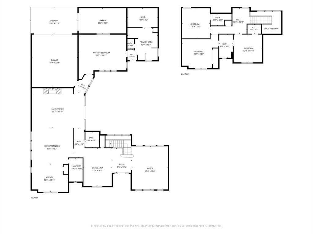 5111 Ambergate Lane, Dallas, TX 75287 Floor Plan