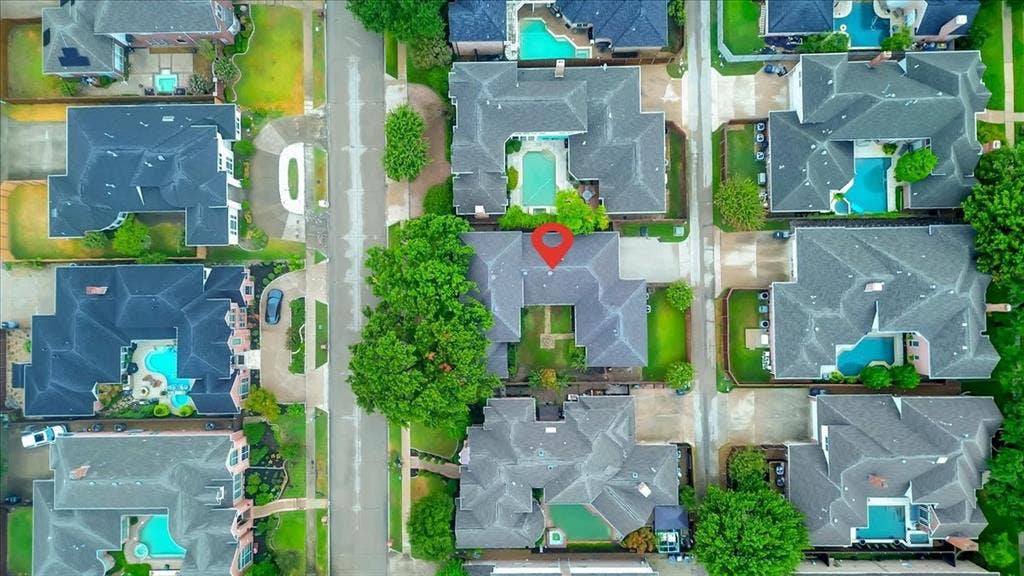 5111 Ambergate Lane, Dallas, TX 75287 Aerial View
