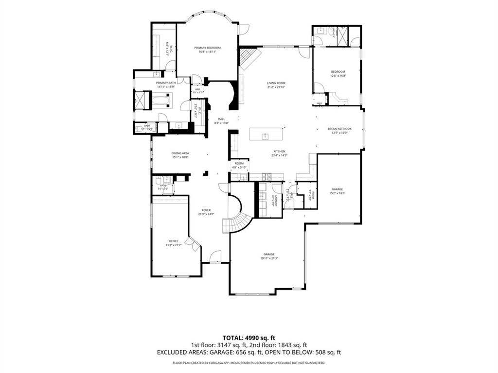 4102 Parkview Boulevard, Celina, TX 75009 Floor plan