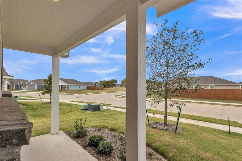7904 Thornton Drive, McKinney, TX 75071 Covered front porch with recessed lighting
