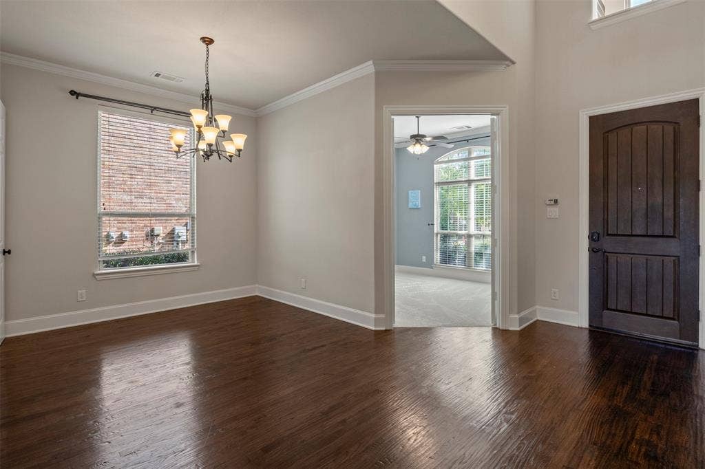 Beautiful hardwoods throughout the first floor