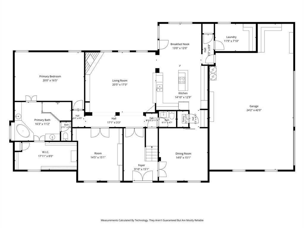 806 Cobblestone Court, Cedar Hill, TX 75104 Floor plan