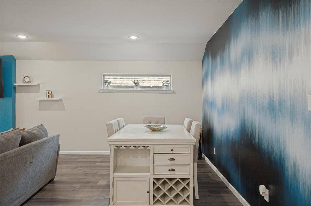 632 Cherry Hills Road, Red Oak, TX 75154 Wood-finish flooring throughout, recessed lighting, and a horizontal window