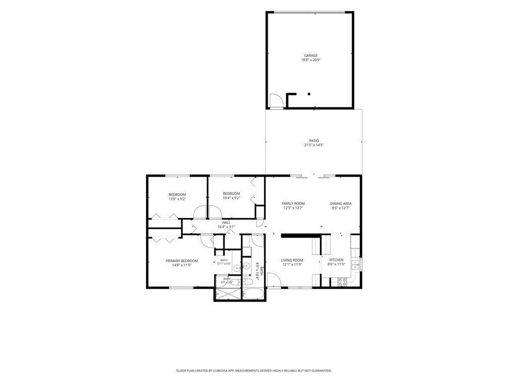 1118 Pacific Drive, Richardson, TX 75081 Floor plan