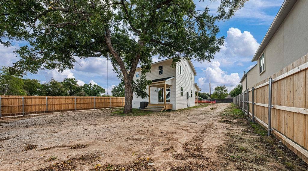 2708 S 2nd Street, Waco, TX 76706 Still in process: deck stain, fence stain, sod, landscaping