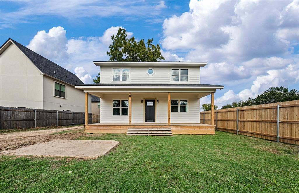 2708 S 2nd Street, Waco, TX 76706 Still in process: sod, landscaping, Colorado cobble driveway, deck and fence stain, shutters