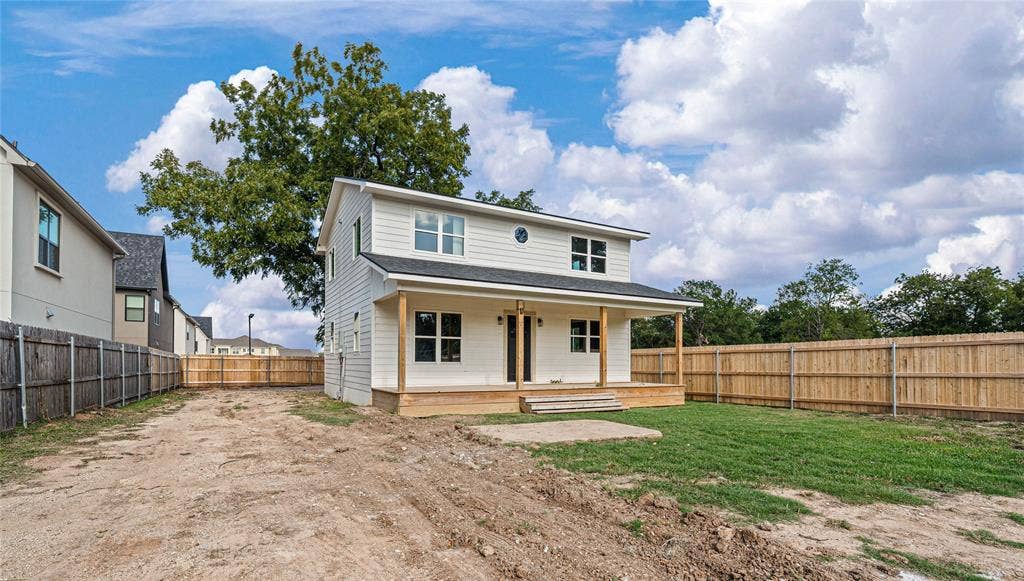 2708 S 2nd Street, Waco, TX 76706 Still in process: sod, landscaping, Colorado cobble driveway, deck and fence stain, shutters