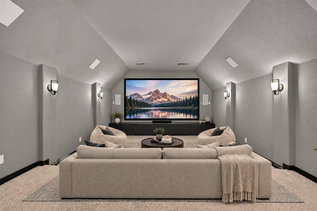 Virtually Staged - Media Room