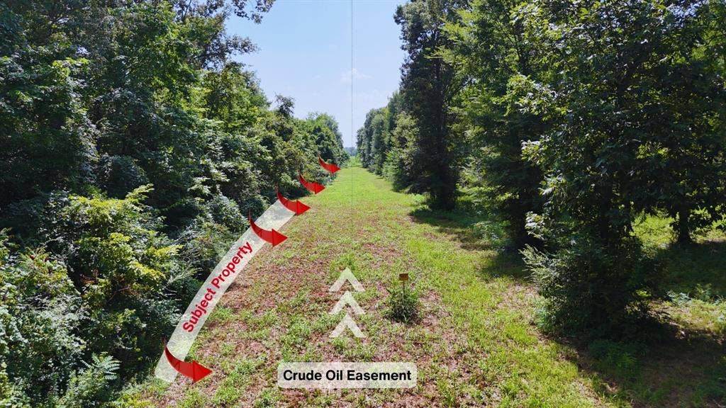 0 Gibson Road, Athens, TX 75751 Crude Oil Easement & Property identified