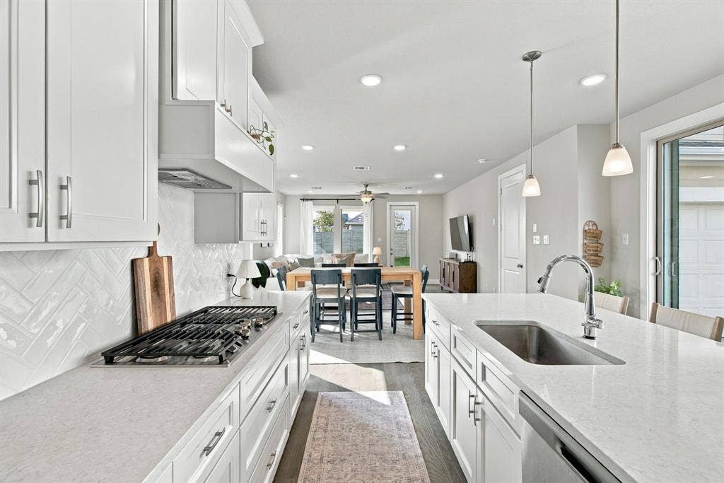 Bright and Open with an amazing walk in pantry!