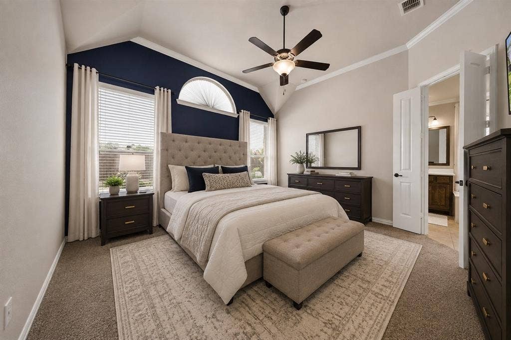 9902 Clubhouse Circle, Rowlett, TX 75089 Virtually staged primary room