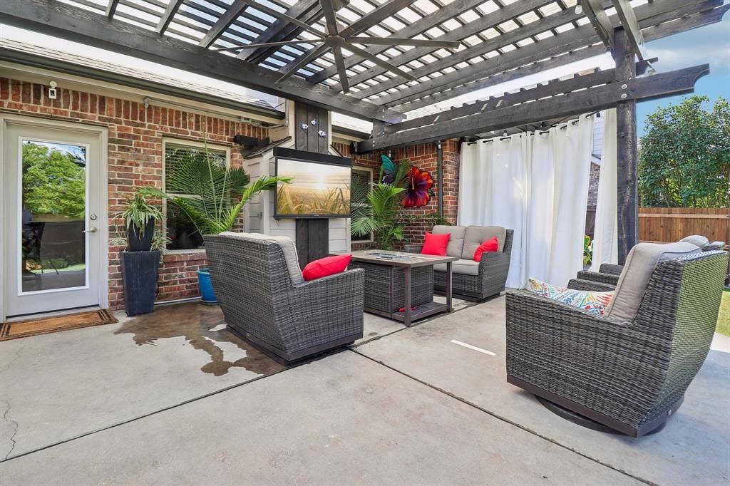 10700 Leesa Drive, McKinney, TX 75072 Covered Patio