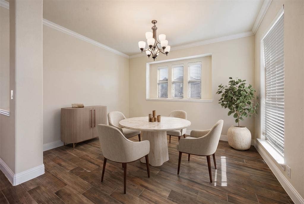 1817 Ramsgate Road, Forney, TX 75126 Virtually Staged Formal Dining/Living