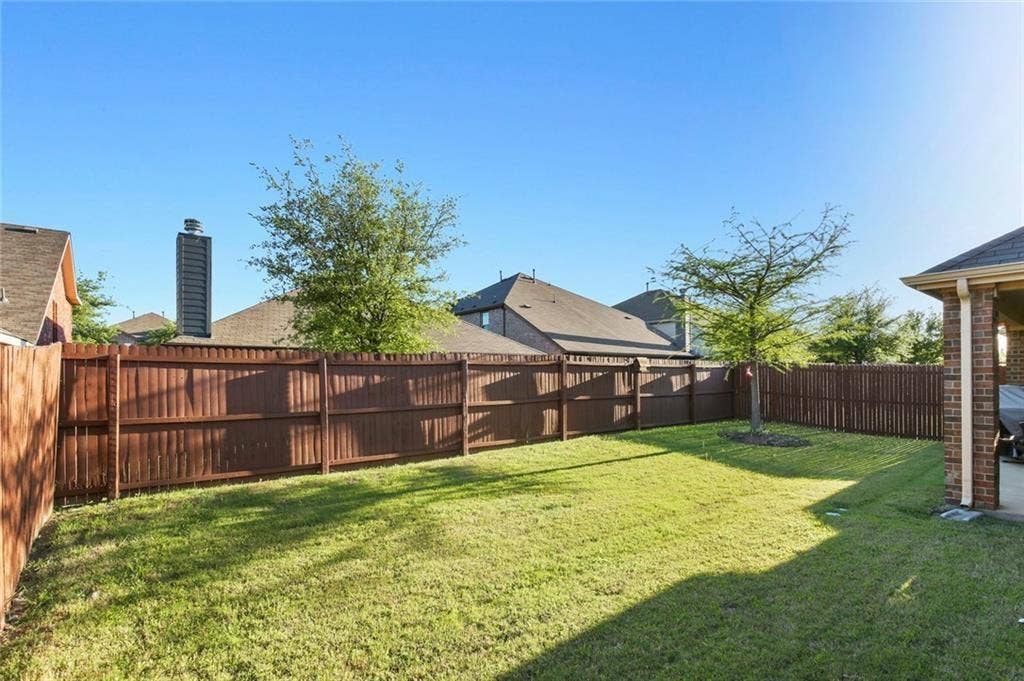9609 Sand Trap Drive, McKinney, TX 75072 Tree has been removed.