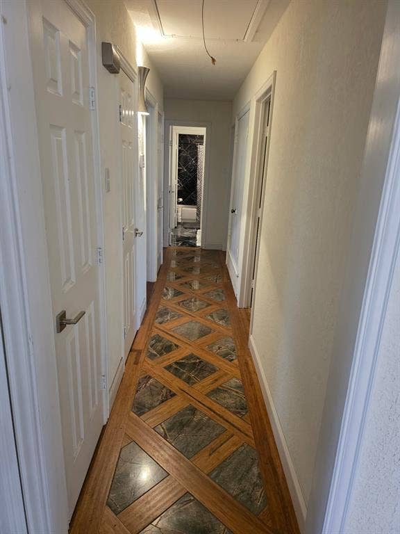 1608 University Drive, Richardson, TX 75081 Hall with baseboards