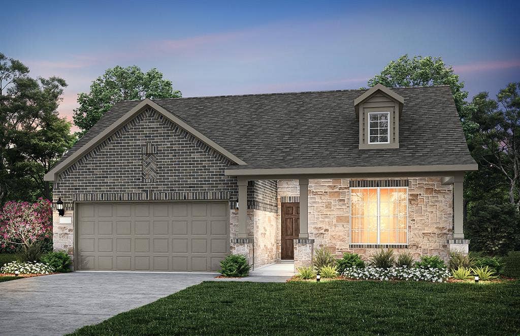 3421 Majesty Lane, Denton, TX 76208 NEW CONSTRUCTION: Beautiful one-story home available at the King's Way