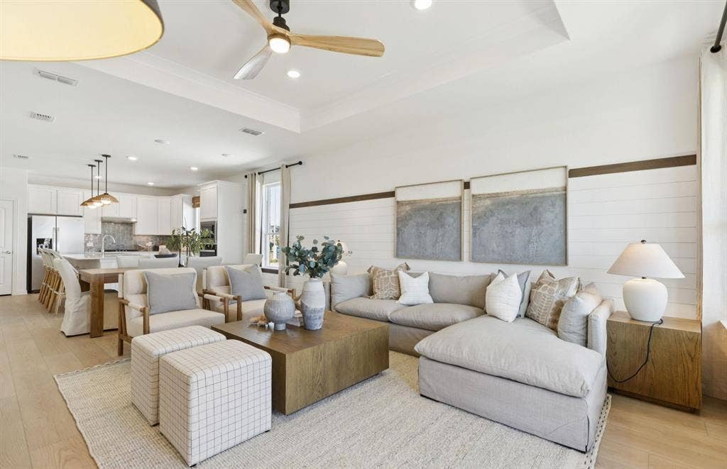 3421 Majesty Lane, Denton, TX 76208 *Model Representation - Gathering room with view of main living areas