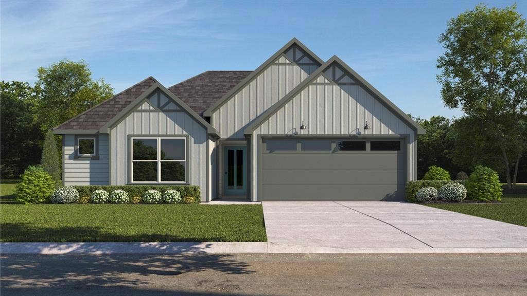 189 Brooks Street, Bullard, TX 75757 Craftsman-style exterior with board and batten siding and gabled rooflines