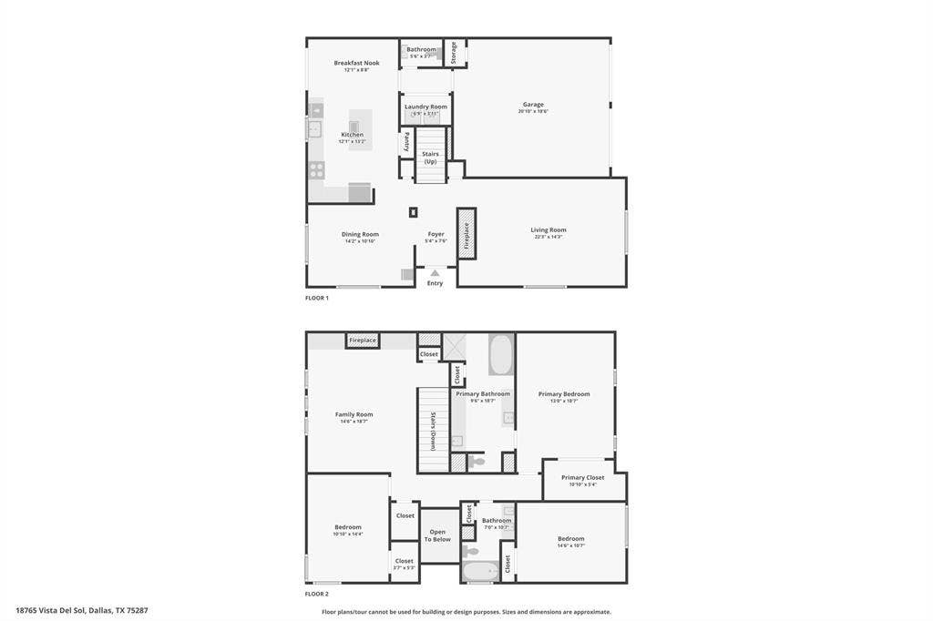 18765 Vista Del Sol, Dallas, TX 75287 18765 Vista Del Sol, Dallas, TX 75287